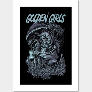 GOLDEN GIRLS BAND Posters and Art